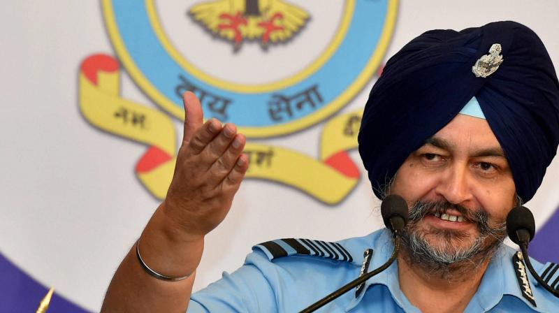 IAF chief said a peaceful resolution of the issue would be in the interest of both the countries.