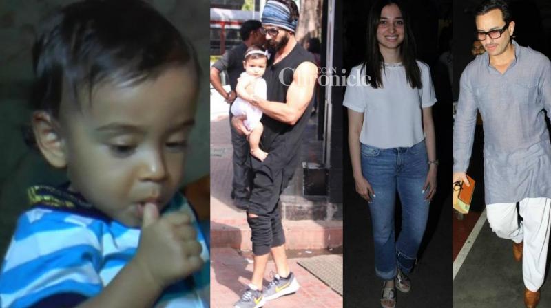 Shahid takes Misha for lunch, Ahil watches Baahubali, other stars snapped