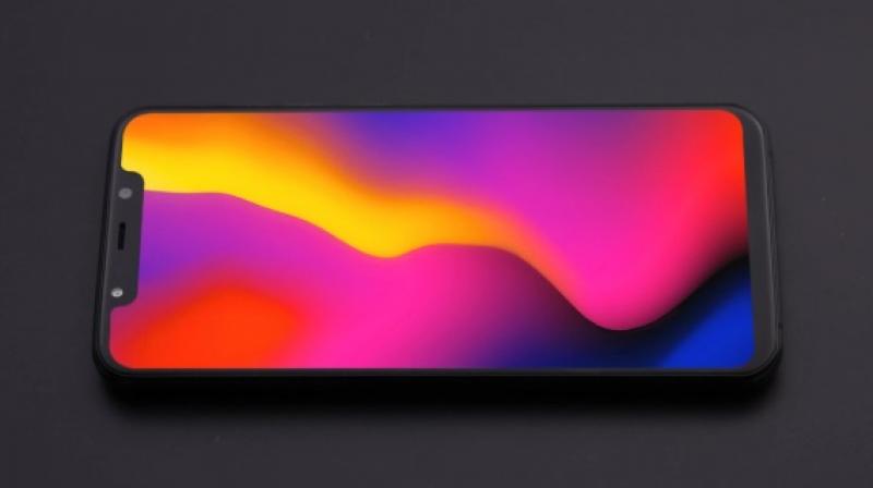 The company seems to have tried its best to make it look like the iPhoneX with the notch display and minimal bezel.