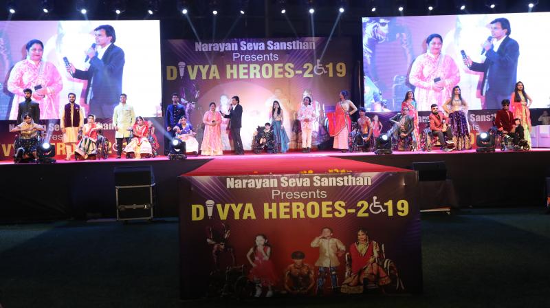 Narayan Seva Sansthan hosted Divya Heroes 2019- Divyang Talent & fashion Show at JVPD ground in Mumbai.