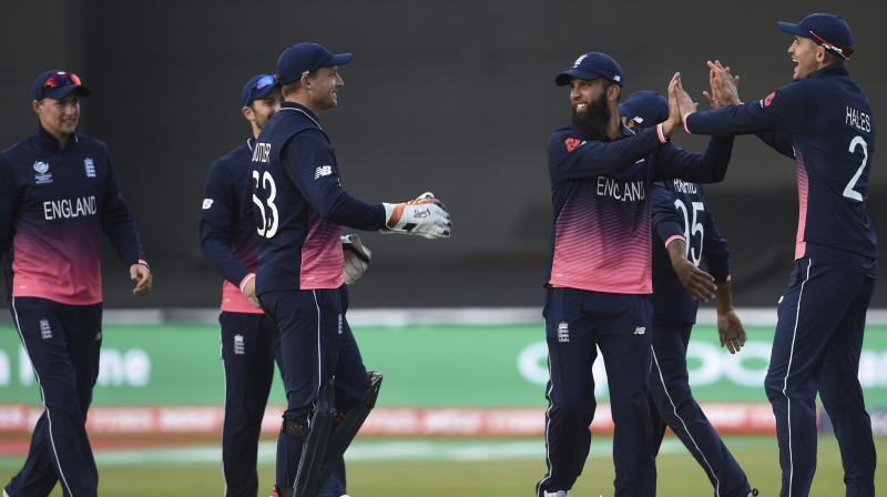 Brilliant bowling performances from pacers Liam Plunkett and Jake Ball helped England register an emphatic 87-run victory over the Black Caps in their second Group A match of the Champions Trophy at Sophia Gardens on Tuesday.(Photo: AP)