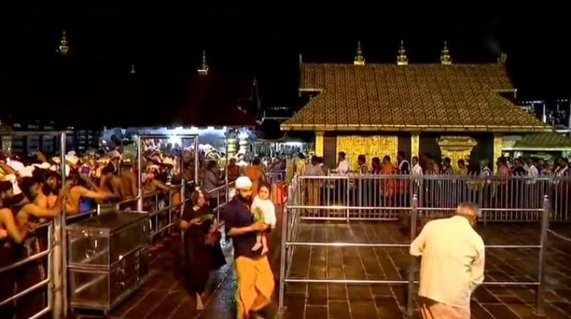 No woman has yet been able to visit the Sabarimala temple after the Supreme Court lifted the centuries-old ban. (Photo: PTI)