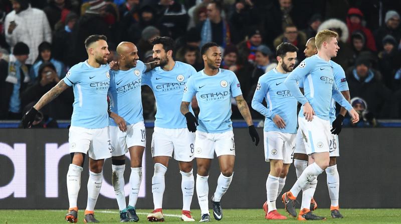 The scoreline gives the Swiss side little hope for the return leg at the Etihad on March 7. (Photo: AFP)