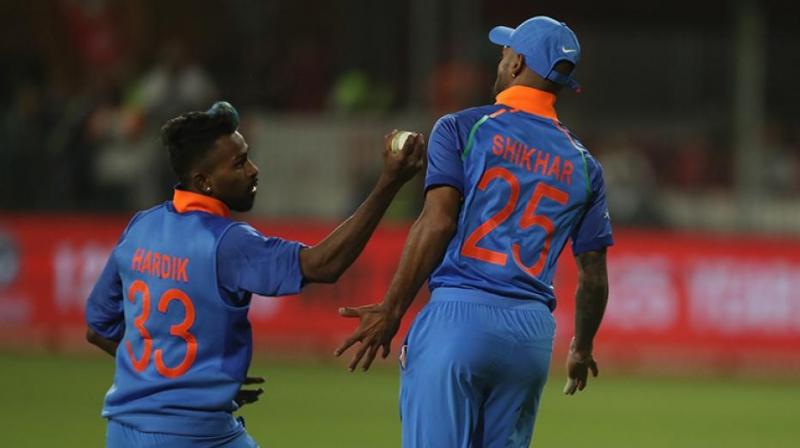Amidst the celebration, Pandya was seen cajoling the southpaw, saying the catch belonged to him. (Photo: BCCI)