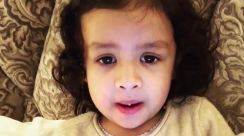 MS Dhonis adorable daughter shows off her musical talent in Instagram video. (Photo: Instagram / zivasinghdhoni006)