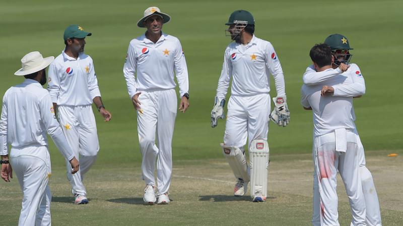 Pakistans strong batting line-up, coupled with the leg-spin of Yasir Shah, proved too good for the inexperienced West Indies. (Photo: AFP)