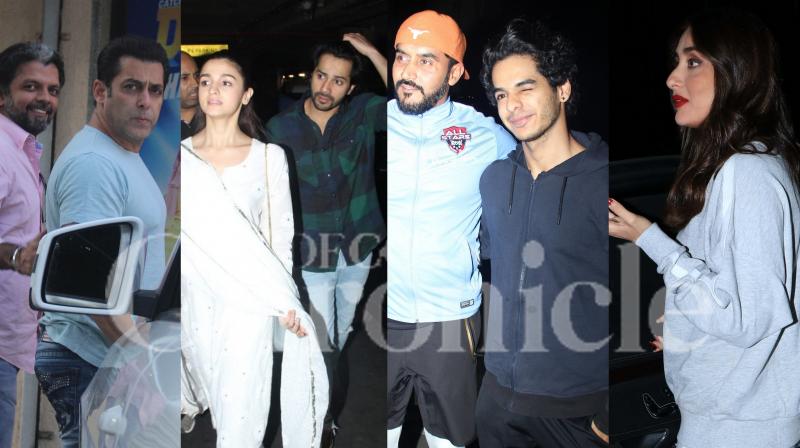 Star-struck: Salman, Alia-Varun, Kareena, Ishaan snapped in the city