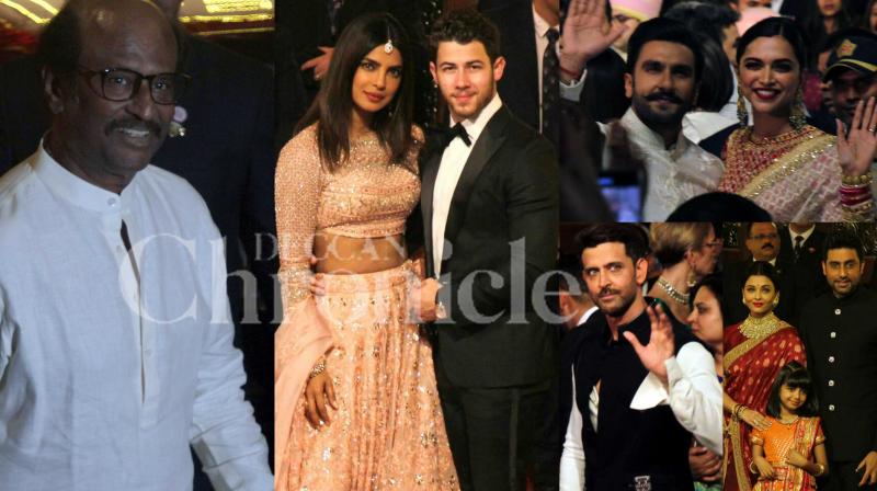 Pics: From DeepVeer to NickYanka, stars who attended Isha Ambanis wedding