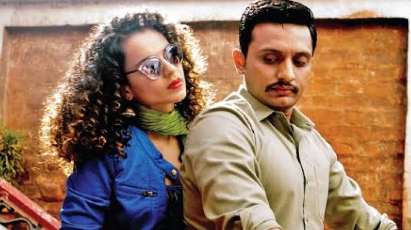 Kangana Ranaut and Mohammed Zeeshan Ayyub have worked together in Tanu Weds Manu Returns.