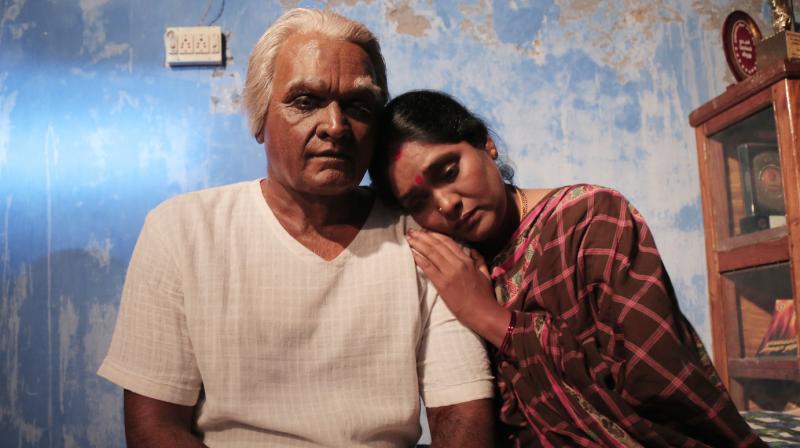 A still from Seethakaathi.