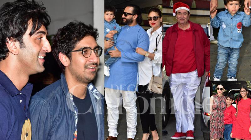 Kapoor Christmas lunch 2018: Ranbir-Ayan, Kareena-Saif, Taimur, Karisma attend