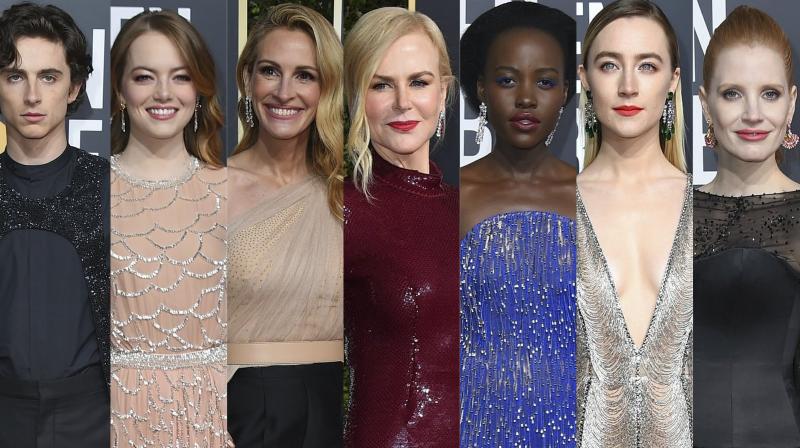 2019 Golden Globes red carpet: Stars glitter at Hollywoods big night