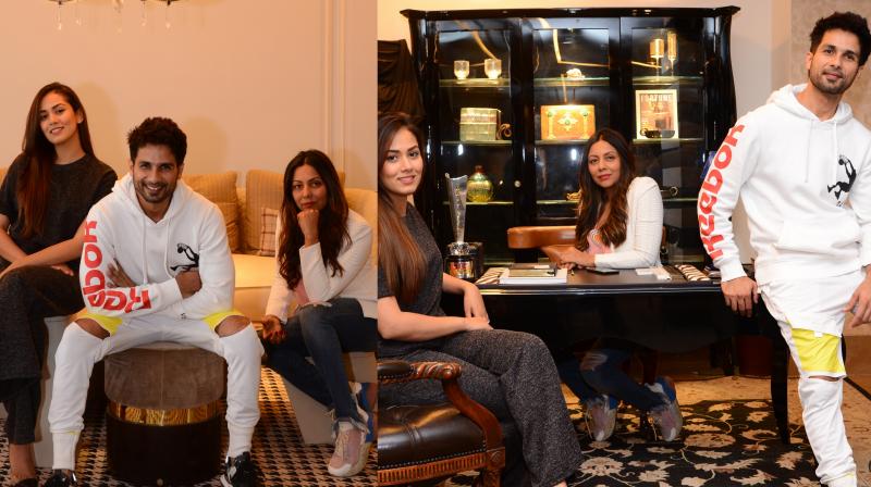 Shahid Kapoor and wife Mira Kapoor had fun as they visit Gauri Khan store.