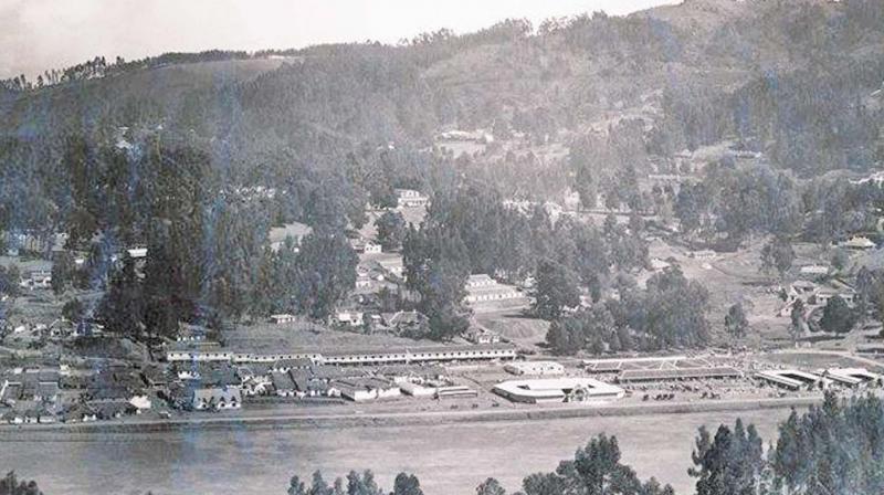 View of the Ooty town in early 1900s. (Photo: DC)