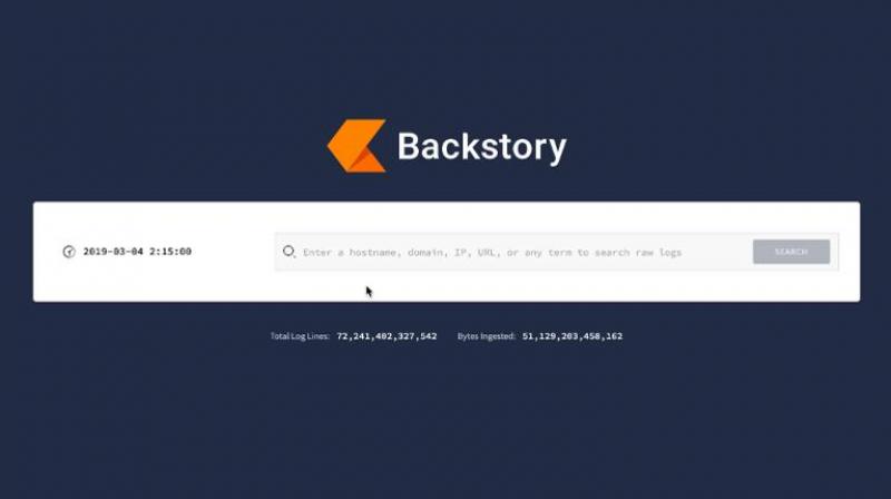 Backstory stores huge amounts of information provided by the Chronicles customers.