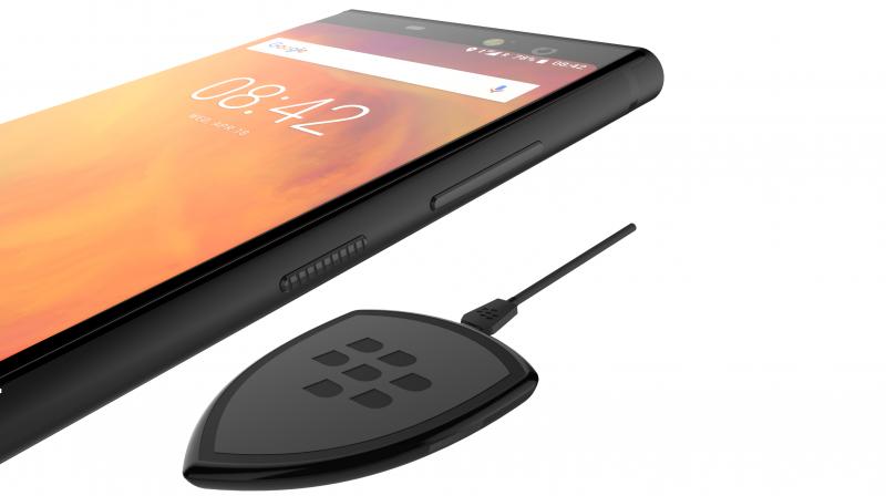 The BlackBerry wireless charger will charge up to 25% in just 60 minutes.