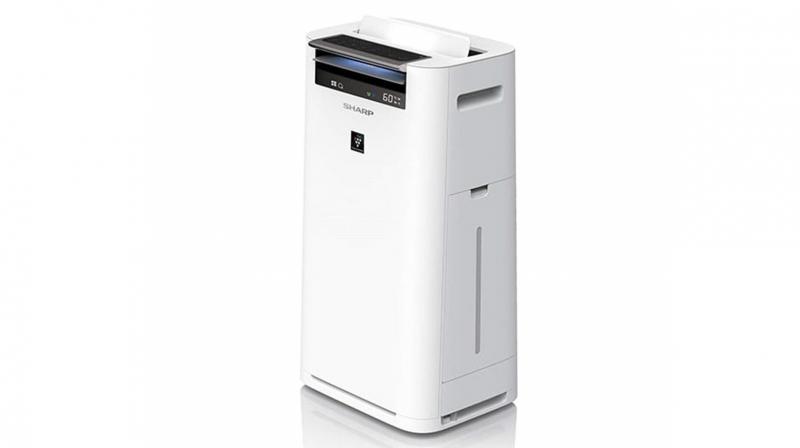 SHARP KC-G40M Air Purifier with Humidifier is said to feature smart holistic cleaning of the indoor air using dual technology.