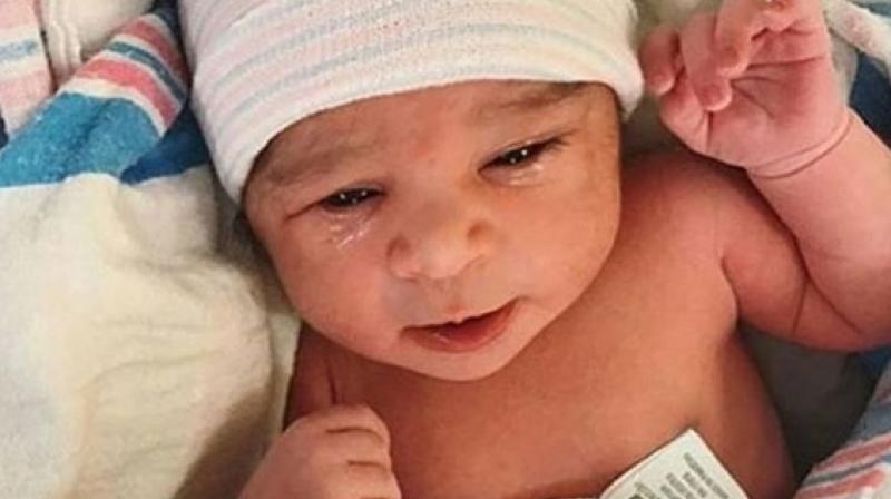 This is the picture Robert Kardashian shared on his Instagrm account. The couple has named the baby Dream Renee Kardashian.