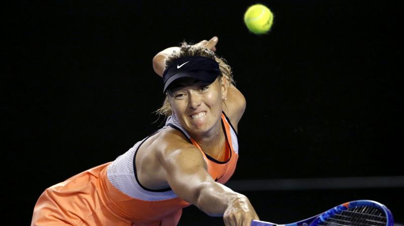 Maria Sharapova could have secured a place in the Wimbledon main draw by right had she reached the semifinals at the Italian Open in Rome, but she withdrew injured during a second round match against Mirjana Lucic-Baroni. (Photo: AP)