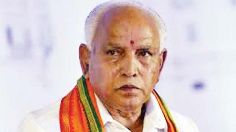 B S Yeddyurappa.