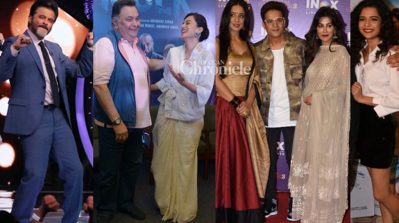Taapsee-Rishi, Anil, SBG 3 team, others go all guns blazing for their ventures