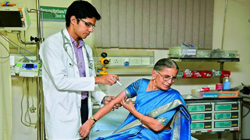 Awareness about adult immunisation is as low as one per cent in India