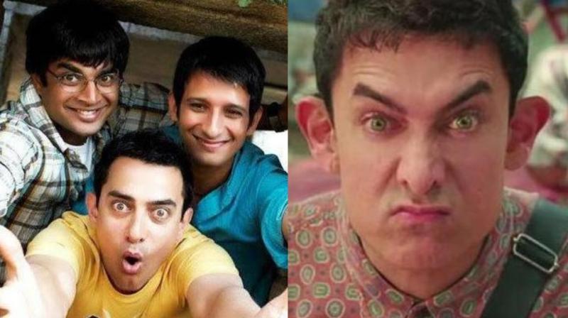 Stills from 3 Idiots and PK.