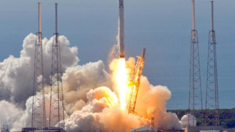 SpaceX regularly launches unmanned cargo ships to the International Space Station, and is working on a crew capsule that could carry humans into orbit as early as next year (Photo: AFP)