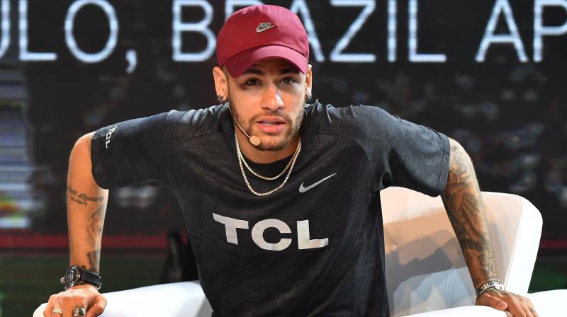 Neymar has been receiving treatment in Brazil and said he expects to be training exactly a month before the five-times champions play their World Cup opener against Switzerland on June 17. (Photo: AP)
