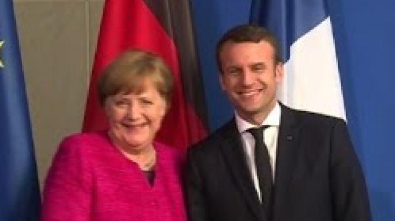 French President Emmanuel Macron and German Chancellor Angela Merkel (Photo: AP)