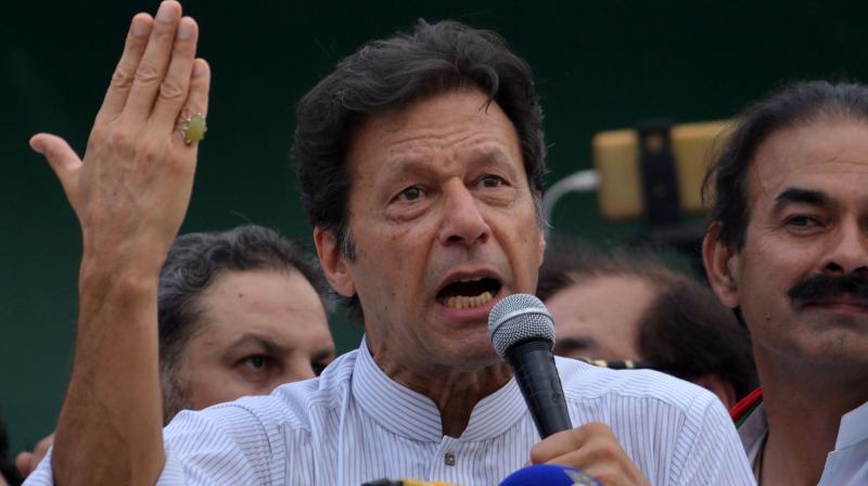 Imran on Thursday led Pakistan Tehreek-e-Insaf to victory in the general elections. (Photo: AFP)
