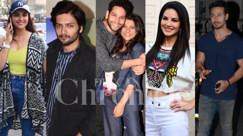 Oh snap! Siddhant-Zoya, Tiger, Ali, Parineeti, Sunny spotted in the city