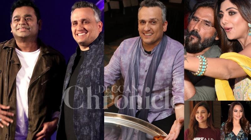 AR Rahman-Joe Russo launch Marvel Anthem and B-Town stars spotted AR Rahman-Joe Russo launch Marvel Anthem and B-Town stars spotted
