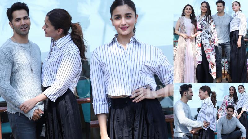 Kalank promotions: Alia, Varun, Madhuri, Sona give summer fashion goals Kalank promotions: Alia, Varun, Madhuri, Sona give summer fashion goals