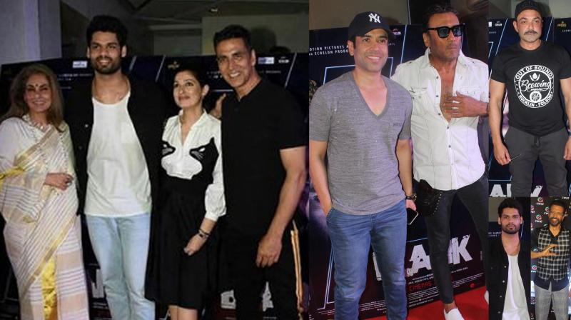 Blank screening: Akshay-Twinkle, Bobby watch Karan Kapadias debut film Blank screening: Akshay-Twinkle, Bobby watch Karan Kapadias debut film