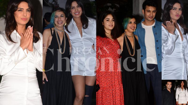 Party time! Priyanka Chopra and team wrap up shoot for The Sky is Pink Party time! Priyanka Chopra and team wrap up shoot for The Sky is Pink