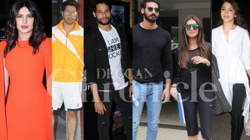 City of Stars: Priyanka, Anushka, Varun, Ahan-Tara step out in style!