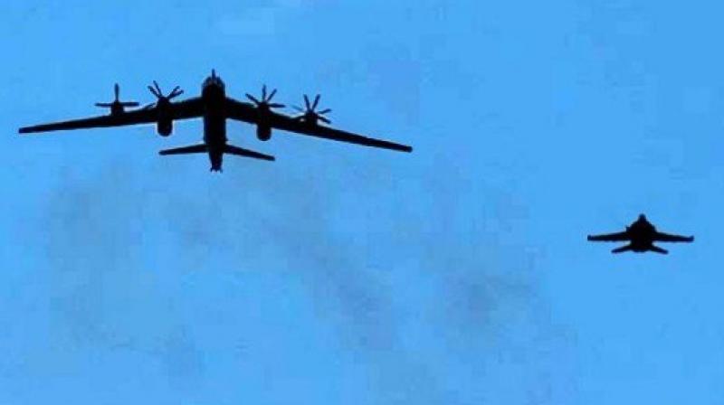 Mid-air interceptions are routine in international air space, and Russian jets frequently scramble to fly alongside US spy planes in and around the Baltic Sea and near Russia. (Photo: AFP)
