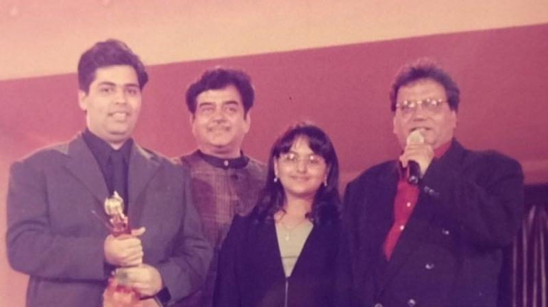 The picture Karan Johar shared with Sonakshi and Shatrughan Sinha and Subhash Ghai.