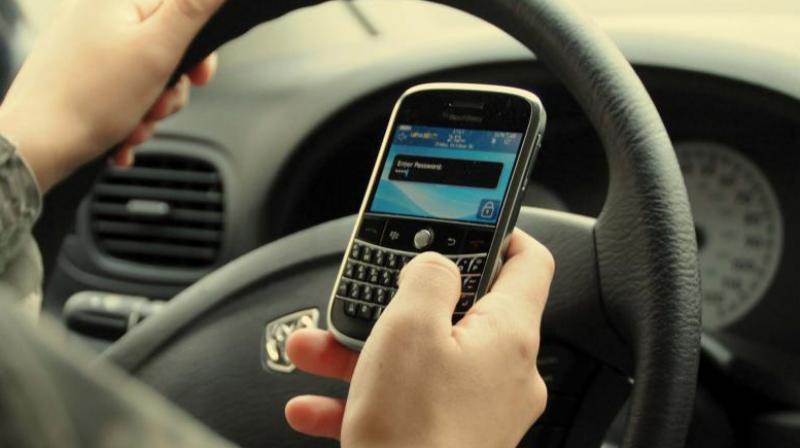 Three in every five respondents replied positively to using phones while driving.