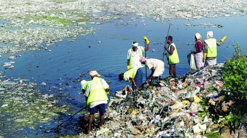 The irrigation department officials have identified three areas in the state to set up solid waste treatment plants.