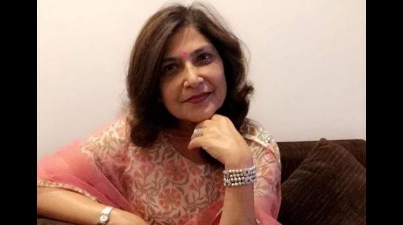 Delhi fashion designer Mala Lakhani was found brutally stabbed to death along with her domestic help Bahadur in her bungalow in upscale Vasant Kunj Enclave in the early hours of Thursday. (Photo: Twitter | ANI)