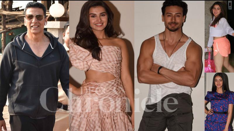 City of stars: Tiger, Akshay, Tara, Sara and others snapped in Mumbai City of stars: Tiger, Akshay, Tara, Sara and others snapped in Mumbai