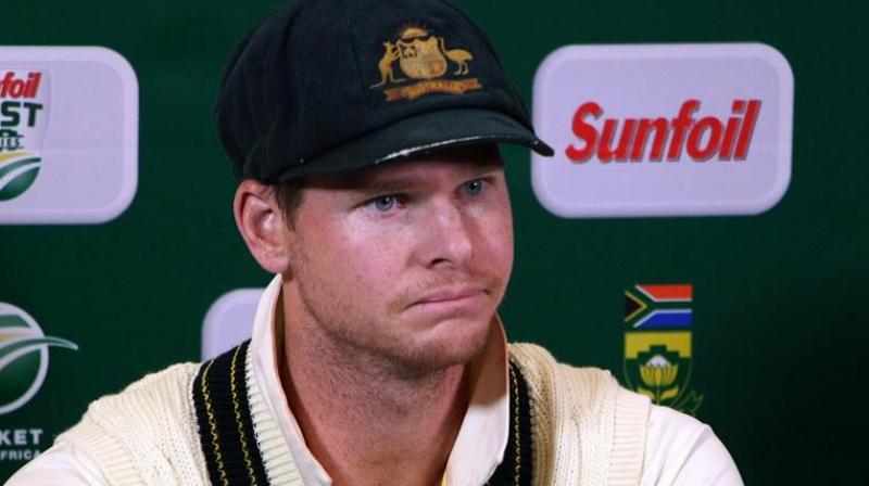 Australian captain Steve Smith has been banned for one Test by the International Cricket Council for his role in a plot that saw team-mate Cameron Bancroft tamper with the ball by using yellow sticky tape during the third Test against South Africa. (Photo: AFP)