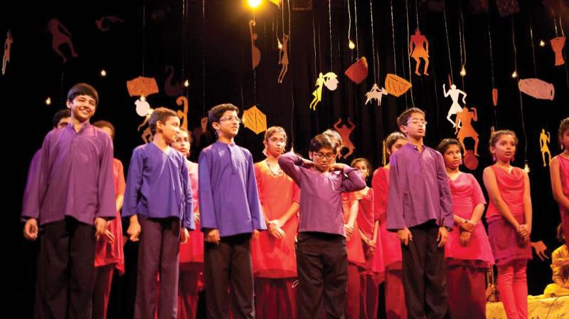 Kids at a previous edition of the choir.