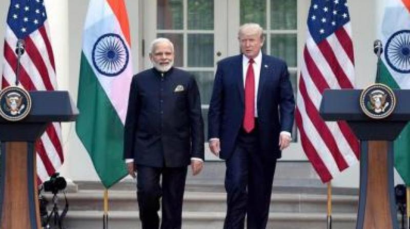 US President Donald Trump has a strong relationship with Prime Minister Narendra Modi, a State Department official said Friday, emphasising that India-US ties are important. (Photo: File)