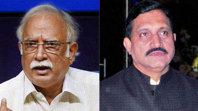 Two Telugu Desam Party (TDP) ministers -- Ashok Gajapathi Raju and YS Chowdhary -- submitted their resignation on Thursday following their meeting with Prime Minister Narendra Modi. (Photo: PTI/File)