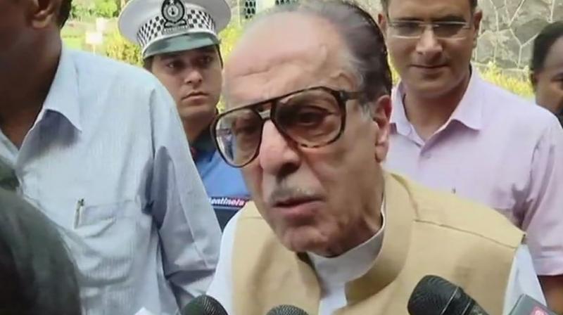 Soz also said that as for todays Kashmir, he would like to emphasize the fact that no amount of repression through force can settle the issue. (Photo: File)