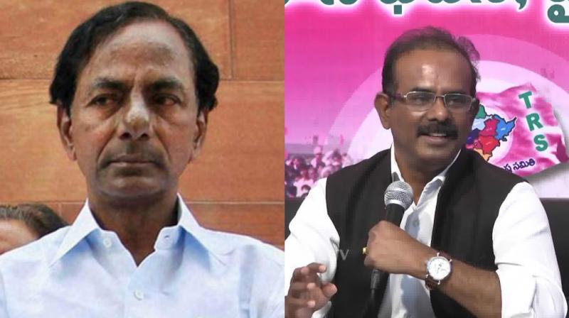 KCR will continue to rule Telangana and will play the role of a kingmaker since the TRS will win 16 of the 17 Lok Sabha seats in the state: Bura Narasiah Goud