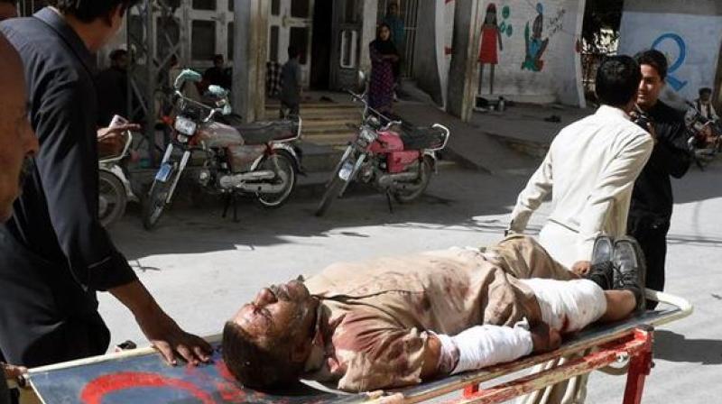 Suicide bomb blast in Baluchistan. (Photo: AP)